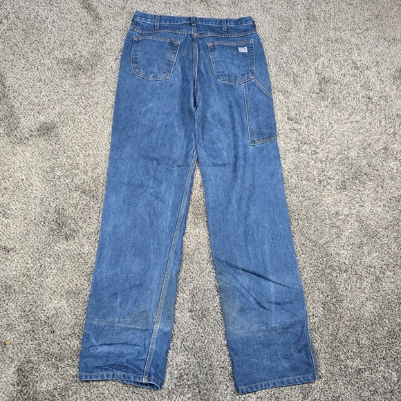 Tyndale FR Jeans Mens 36 Blue Denim‎ Flame Resistant Grunge Workwear 34x36 - Picture 2 of 16